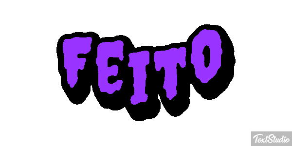 Feito Efeito do texto