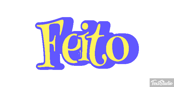Feito Efeito do texto