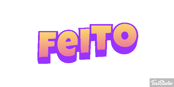 Feito Efeito do texto