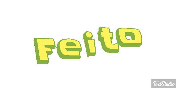 Feito Efeito do texto