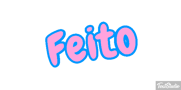 Feito Efeito do texto