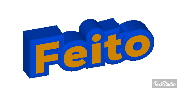 Feito Efeito do texto