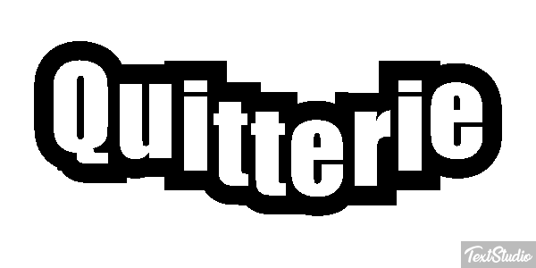 Quitterie Text effect