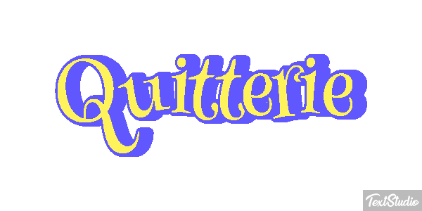 Quitterie Text effect