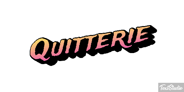 Quitterie Text effect