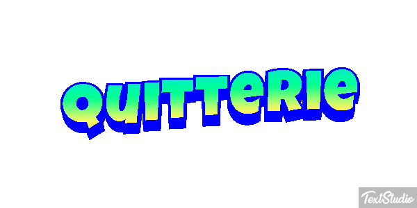Quitterie Text effect