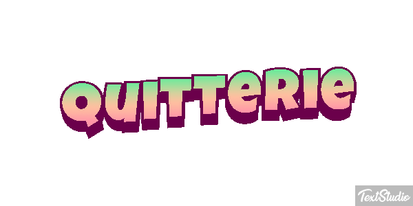 Quitterie Text effect