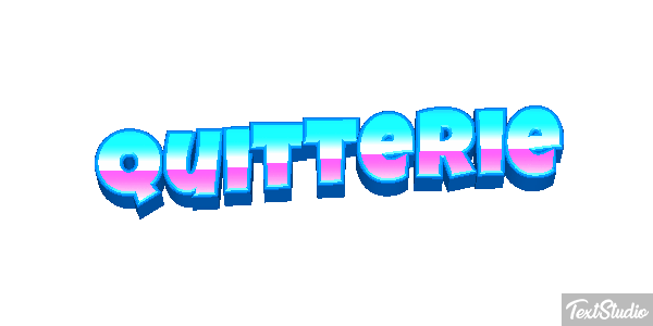 Quitterie Text effect