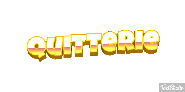 Quitterie Text effect