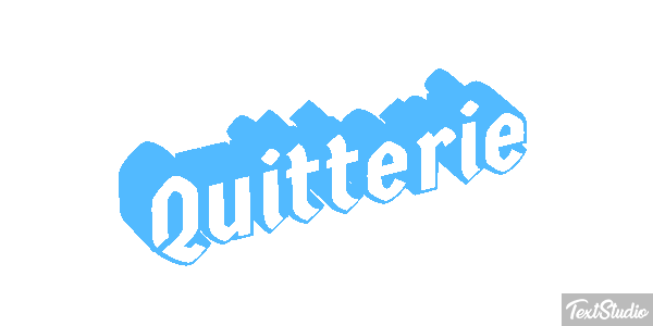 Quitterie Text effect