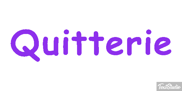 Quitterie Text effect