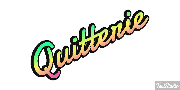 Quitterie Text effect