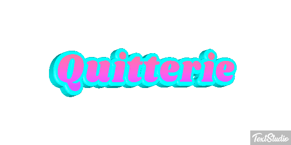 Quitterie Text effect