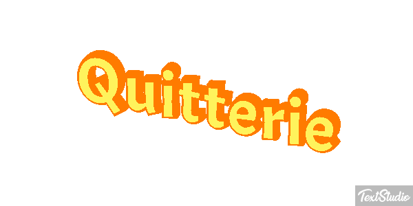 Quitterie Text effect