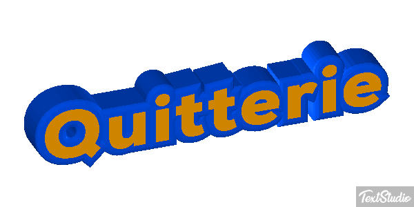 Quitterie Text effect