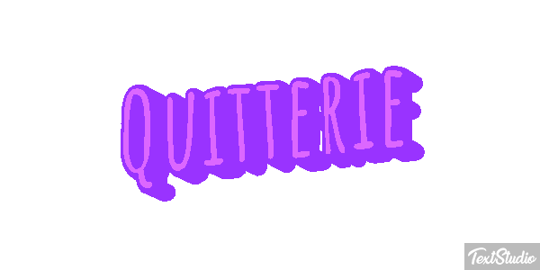 Quitterie Text effect