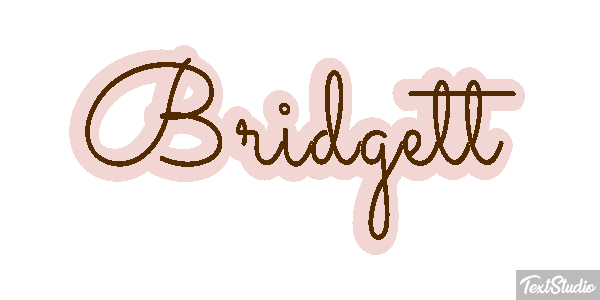 Bridgett Text effect