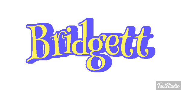 Bridgett Text effect
