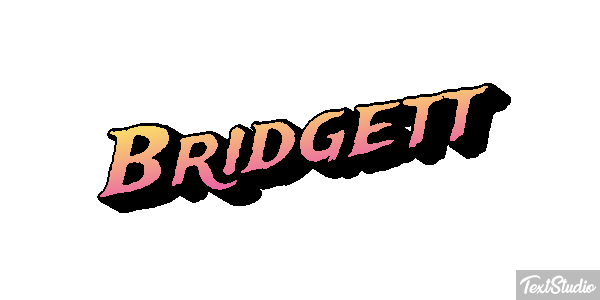 Bridgett Text effect
