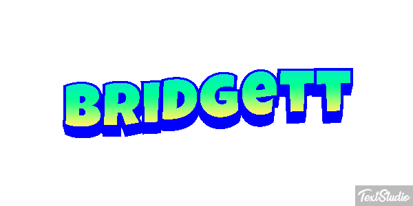 Bridgett Text effect