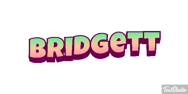 Bridgett Text effect