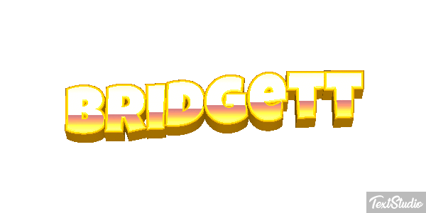 Bridgett Text effect