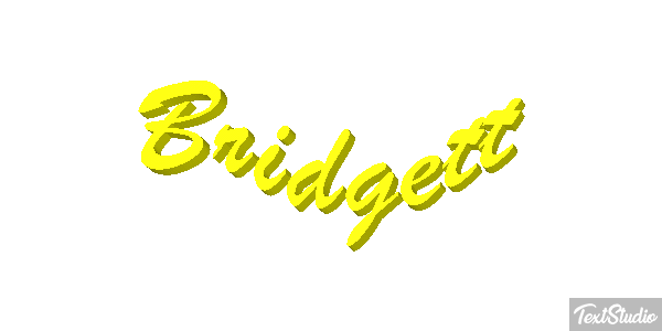 Bridgett Text effect