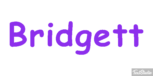Bridgett Text effect