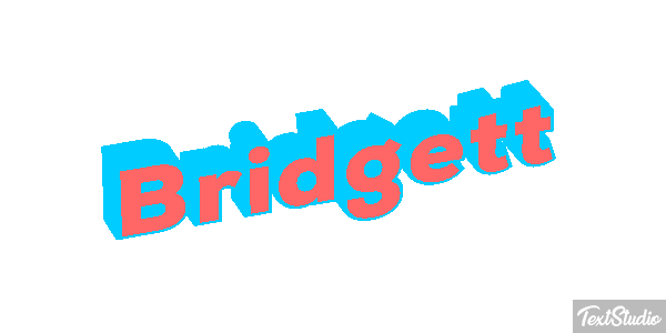Bridgett Text effect