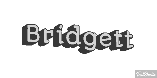 Bridgett Text effect
