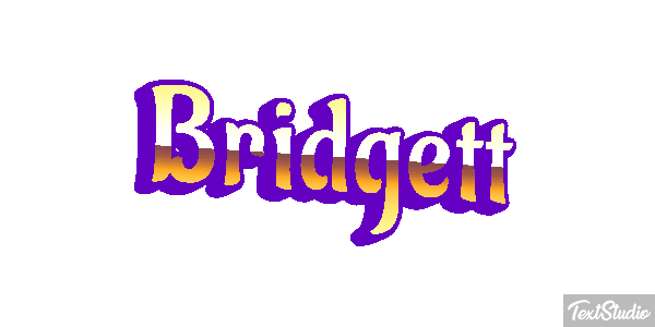 Bridgett Text effect