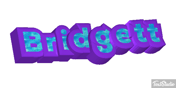 Bridgett Text effect