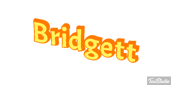 Bridgett Text effect