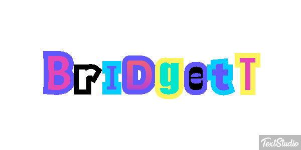 Bridgett Text effect