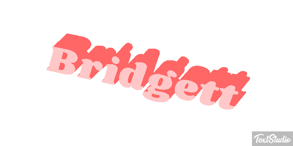 Bridgett Text effect