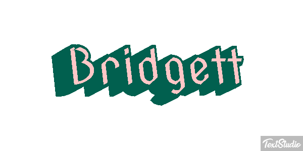 Bridgett Text effect