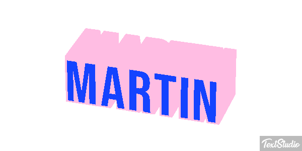 Martin Effet de texte