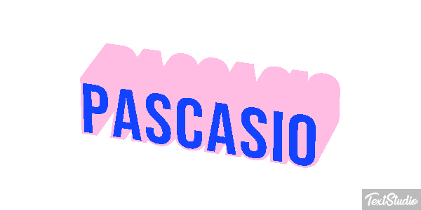 Pascasio Efecto de texto