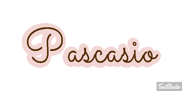Pascasio Efecto de texto