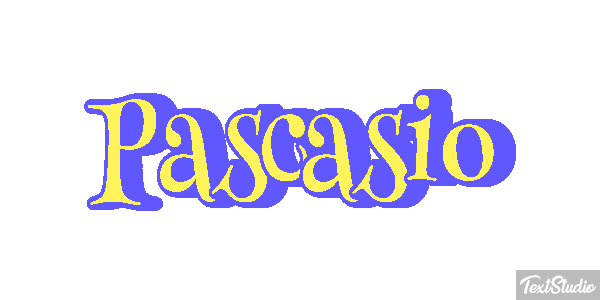 Pascasio Efecto de texto