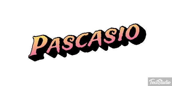 Pascasio Efecto de texto
