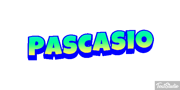 Pascasio Efecto de texto