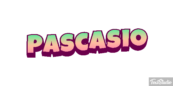 Pascasio Efecto de texto