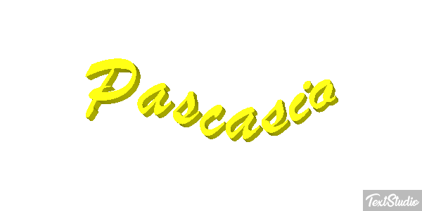 Pascasio Efecto de texto