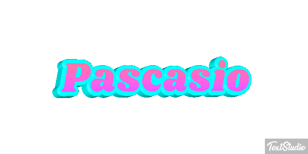 Pascasio Efecto de texto