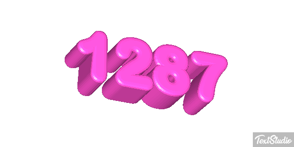 1287 Tekst effect