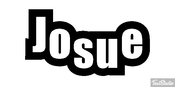 Josue テキスト効果