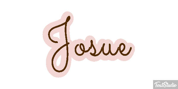 Josue テキスト効果