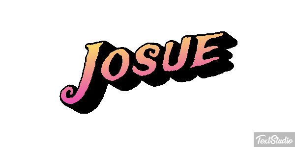 Josue テキスト効果