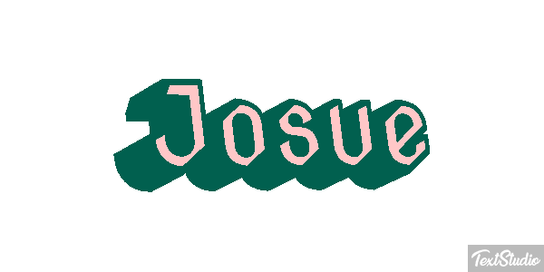 Josue テキスト効果